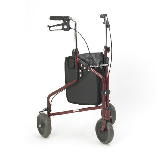 Tri Wheel Walker with Loop Lockable Brakes