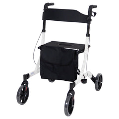 Ultra Lightweight Folding 4 Wheeled Rollator - Millercare