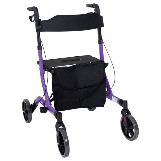 Ultra Lightweight Folding 4 Wheeled Rollator