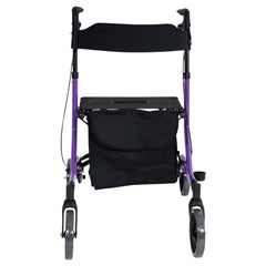 Ultra Lightweight Folding 4 Wheeled Rollator - Millercare