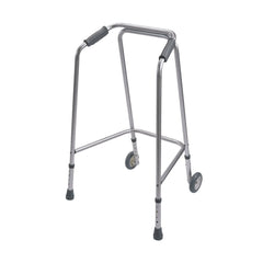 Ultra Narrow Walking Frame Zimmer with Wheels – Large - Millercare