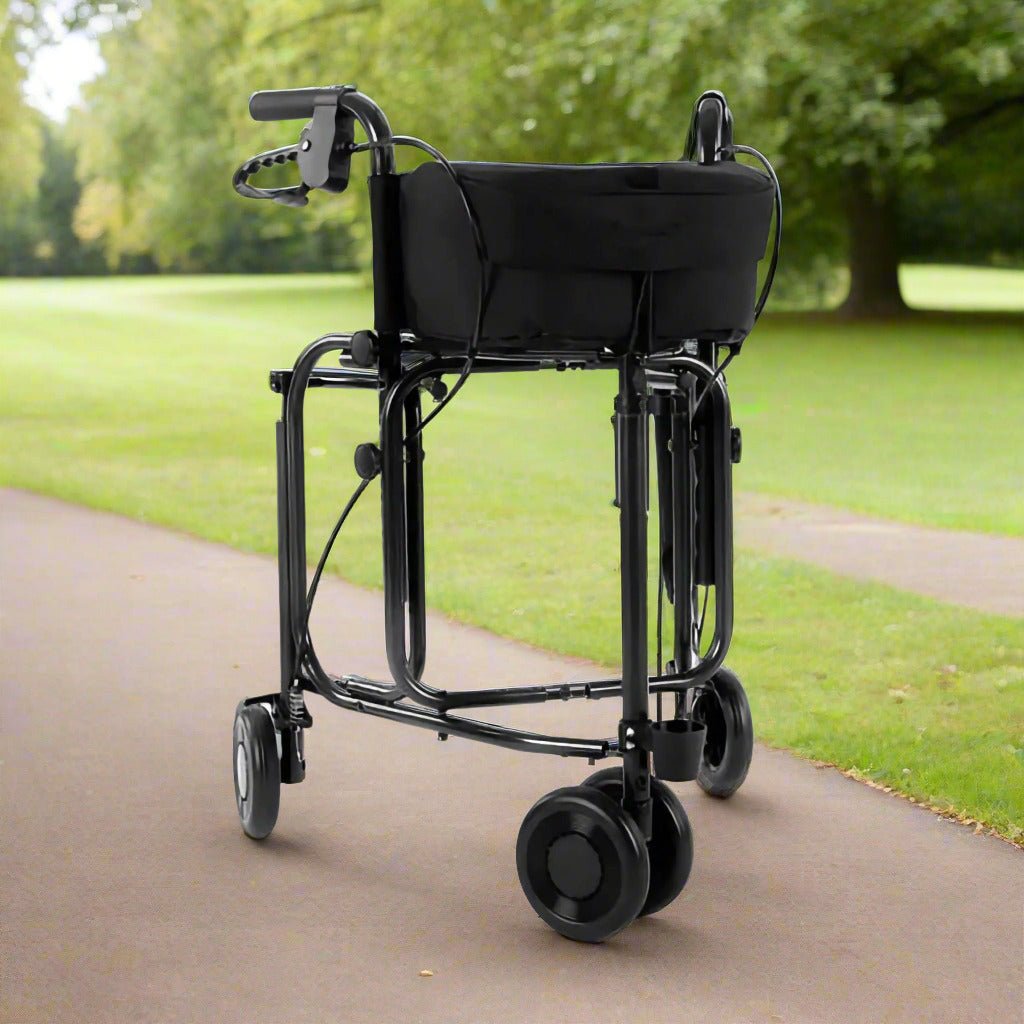 Automatic Walker Uniscan Triumph - 3 Wheel Walker with Seat | Millercare