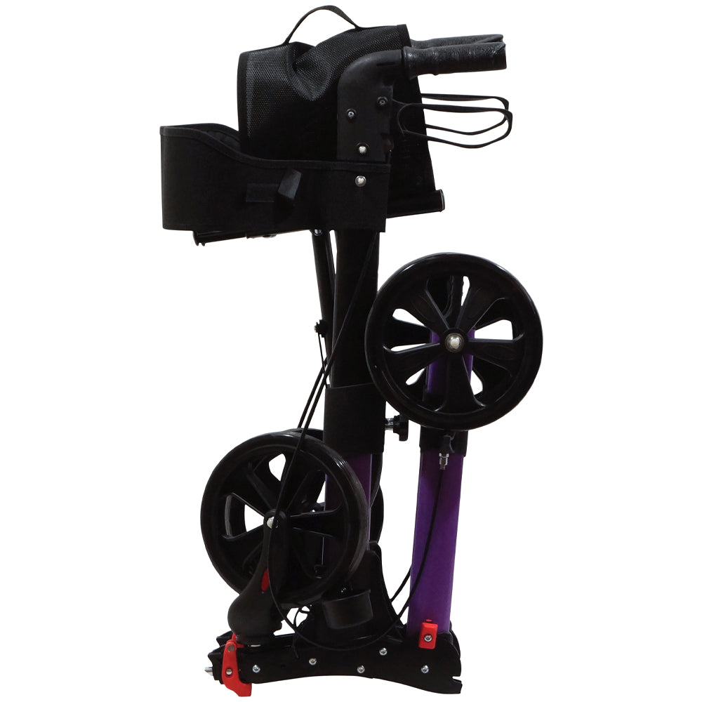 Aidapt Deluxe Fold Flat Rollator Walking Aids Millercare.co.uk