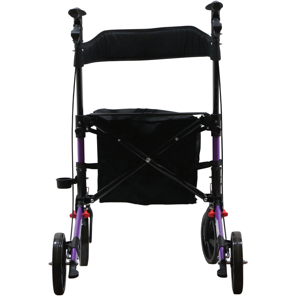 Aidapt Deluxe Fold Flat Rollator Walking Aids Millercare.co.uk