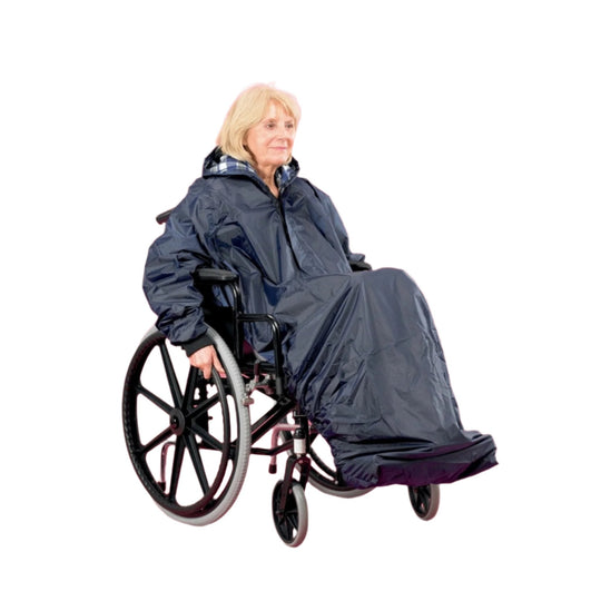 Wheelchair Mac With Sleeves Lined Standard
