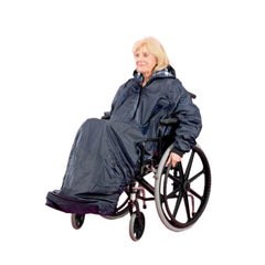 Wheelchair Mac With Sleeves Unlined Standard - Millercare