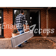 Wheelchair Ramp – The NEW Metro Portable Folding Aluminium Ramp - Millercare